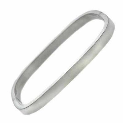 Sterling Silver Cube Bangle