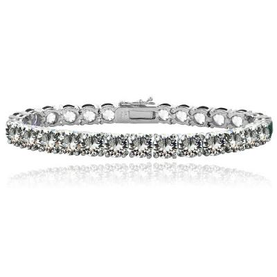 Clear Swarovski Elements Tennis Bracelet