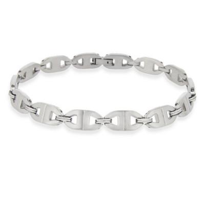 Stainless Steel Designer Inspired Mens Link Bracelet