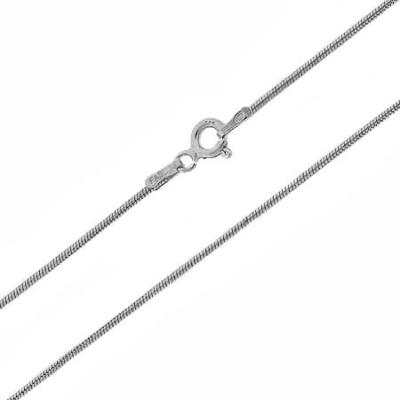 Sterling Silver 1mm Snake Chain Necklace 14' 16' 18' 20' 24' 30'