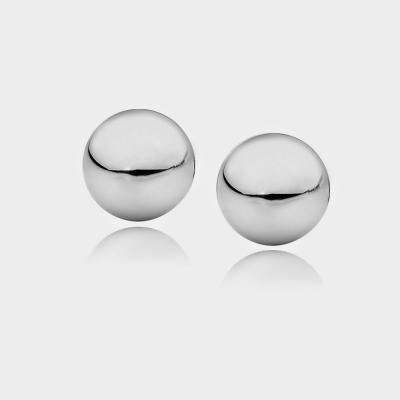 Sterling Silver 8mm Ball Stud Earrings