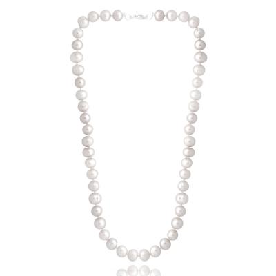 White Freshwater Cultured 8mm Pearl Necklace