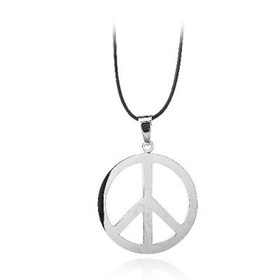 Stainless Steel Peace Necklace