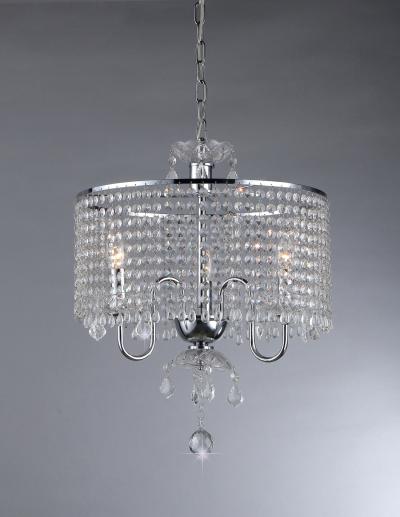 Crystal Beaded Pendant Lamp