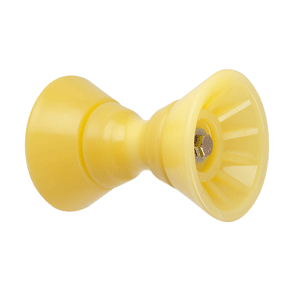 C.E. Smith 4' Bow Bell Roller Assembly - Yellow TPR