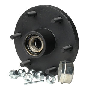 C.E. Smith Trailer Hub Kit - Tapered Spindle - 6 x 5.5' Stud - 1,750lb Capacity