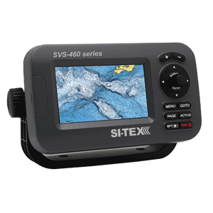SI-TEX SVS-460C Chartplotter - 4.3' Color Screen w/Internal GPS and Navionics+ Flexible Coverage