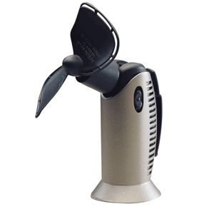 Caframo Tiny Tornado II 827 4.5' Handheld 1-Speed Fan - Black