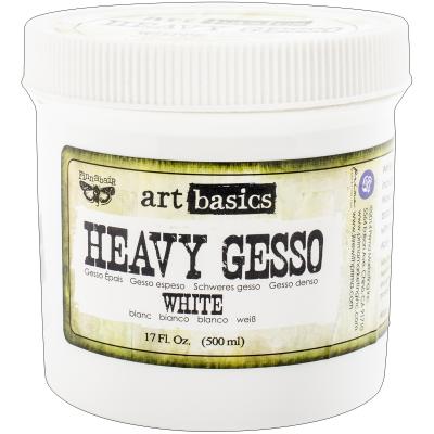 Finnabair Art Basics Heavy Gesso 17oz-White