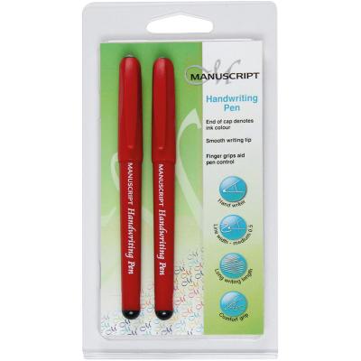 Manuscript Handwriting Pens 2/Pkg-Black Ink