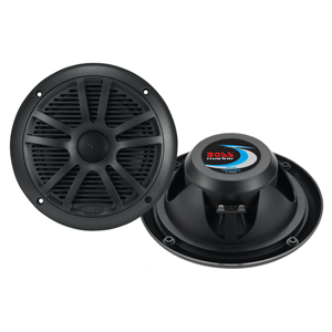 Boss Audio MR6B 6.5' Dual Cone Marine Coaxial Speaker (Pair) - 180W - Black