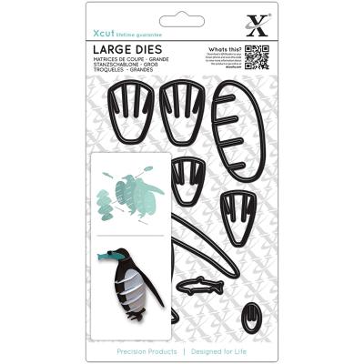 Xcut Decorative Dies Large-3D Penguin