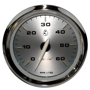 Faria Kronos 4' Tachometer - 6,000 RPM (Gas - Inboard & I/O)
