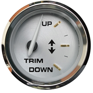 Faria Kronos 2' Trim Gauge (Mercury / Mariner / Mercruiser / Volvo DP / Yamaha-2001 and newer)
