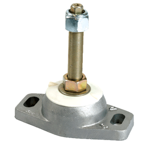 R & D Engine Mount w/4' Footprint - 5/8' Stud - 300lbs Capacity Per Mount
