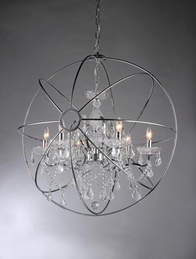 Saturns Ring 16-inch Chandelier