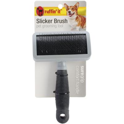 Soft Grip Slicker Brush Medium-