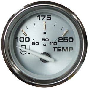 Faria Kronos 2' Water Temperature Gauge (100-250°F)