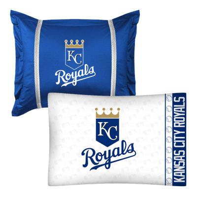 MLB Kansas City Royals Pillowcase Pillow Sham Baseball Bed