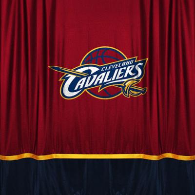 NBA Cleveland Cavaliers Shower Curtain Basketball Bathroom