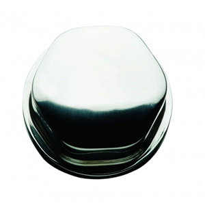 Schmitt & Ongaro Faux Center Nut - Stainless Steel - 1/2' and 5/8' M12 Base Included - f/Cast Steering Wheels