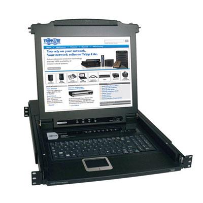 8 Port KVM Switch 17' LCD