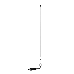 Shakespeare AM/FM Low Profile Stainless Antenna - 25'
