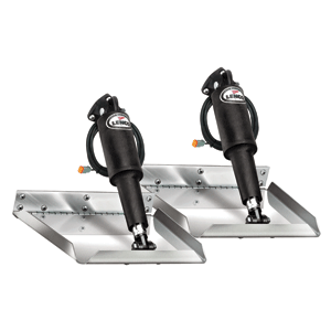 Lenco 12' x 12' Electro-Polished Edge Mount Trim Tab Kit