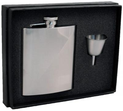 Visol Duo Two-Tone 8oz Flask Gift Set