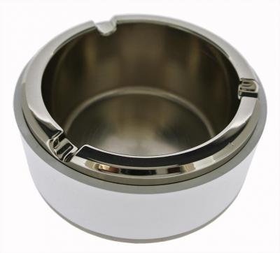 Visol Rabbit Metal and White Cigarette Ashtray