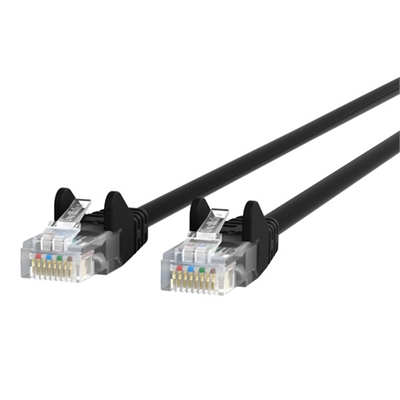 15 CAT5e Patch BLK
