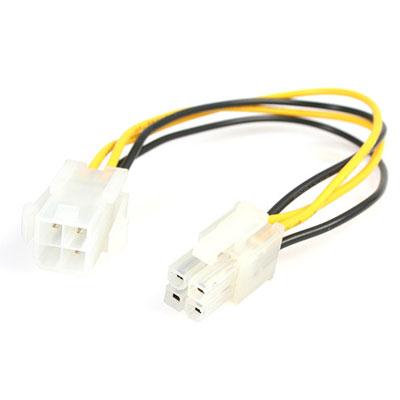 8' ATX 4 Pin P4 CPU Power Ext