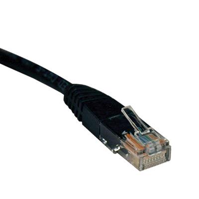 50 Cat5e Patch Cable Black