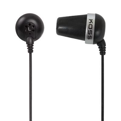 Earbud Stereophone Black