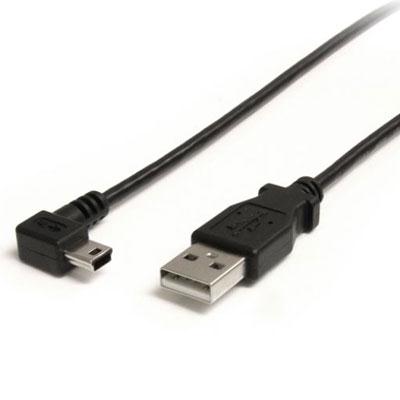 6 Right Angle Mini USB Cable