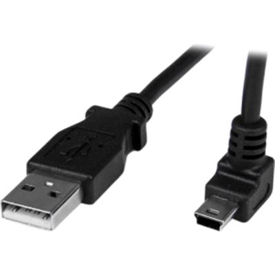1m Up Angle Mini USB Cable