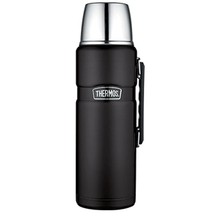 Thermos Stainless King Vacuum Insulated Beverage Bottle - Black - 2L