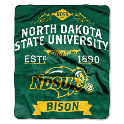 North Dakota State OFFICIAL Collegiate 'Label' Raschel Throw