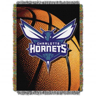 Hornets OFFICIAL National Basketball Association, 'Photo Real' 48'x 60' Woven Tapestry Throw  by The Northwest Company
