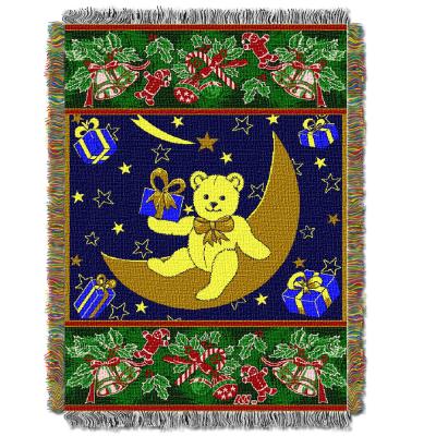 Holiday Bears Licensed Holiday 48'x 60' Woven Tapestry Throw  by The Northwest Company