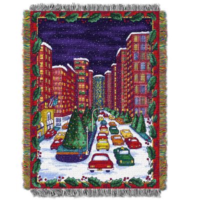 Holiday City  Licensed Holiday 48'x 60' Woven Tapestry Throw  by The Northwest Company