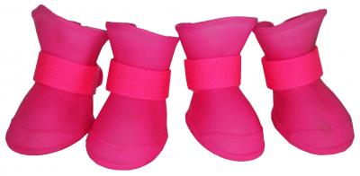 Elastic Protective Multi-Usage All-Terrain Rubberized Dog Shoes
