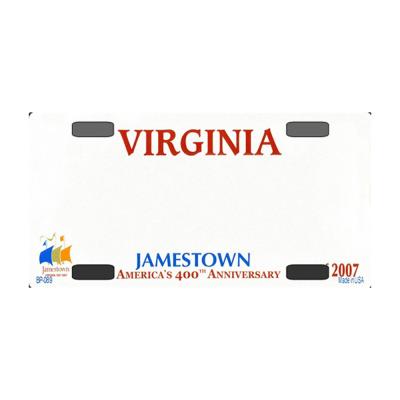 Virginia Novelty State Background Customizable Bicycle License Plate Tag Sign