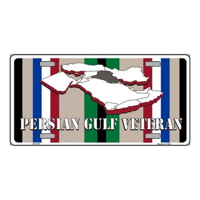 Persian Gulf Veteran Novelty Vanity Metal License Plate Tag Sign