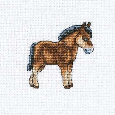 RTO Counted Cross Stitch Kit 4'X4'-Dutch Horse (14 Count)