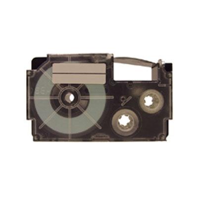 18mm Black Ink White Tape 2pk