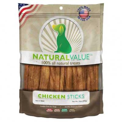 Natural Value Treats 14oz-Chicken Sticks