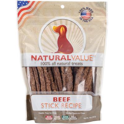 Natural Value Treats 14oz-Beef Sticks