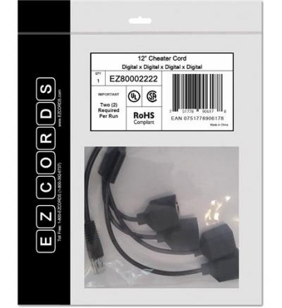 4 Digital Cheater Cord
