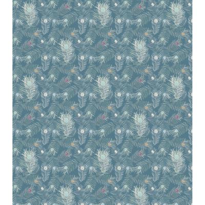 Craft Consortium Decoupage Papers 13.75'X15.75' 3/Pkg-Peacock Blue